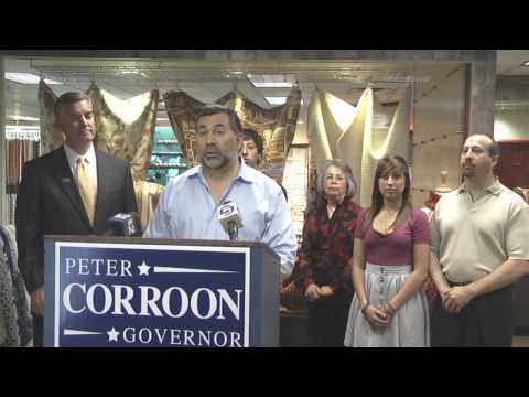 Manoli Sargetakis Endorses Peter Corroon For Gover...