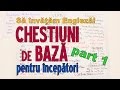 Sa invatam engleza - CHESTIUNI DE BAZA - Let's Learn English (Invata engleza de la zero in 50 min!)