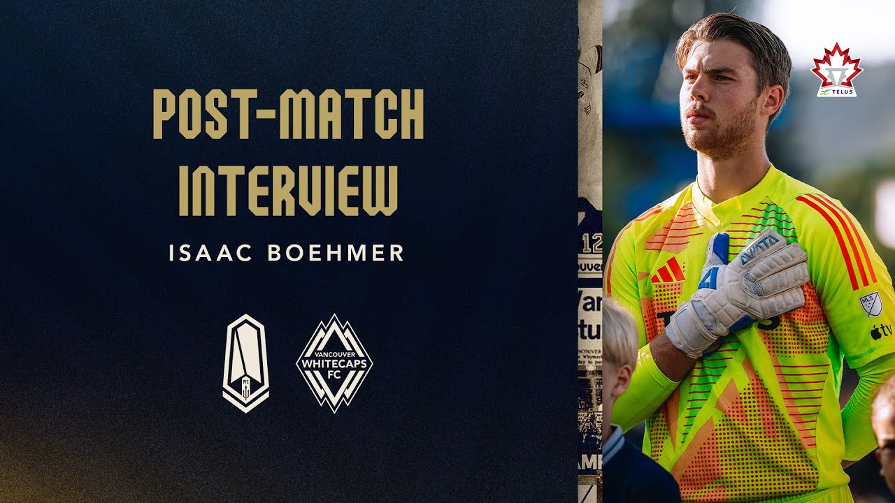 Post-Match Media Availability: Isaac Boehmer | July 10, 2024 - YouTube