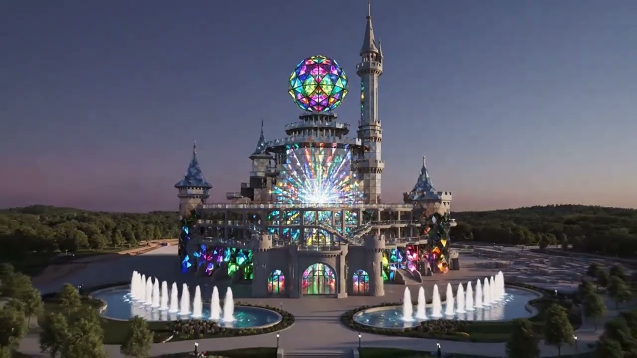 Satisfying ASMR Mega Castle Time Lapse — Cinematic