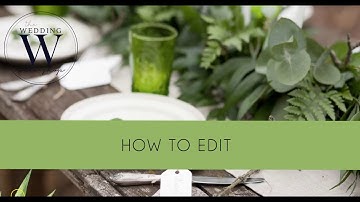How to edit wedding templates in adobe acrobat