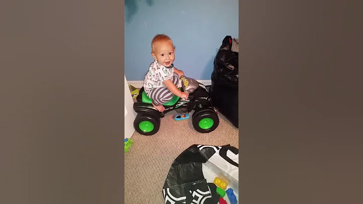 Trick rider baby