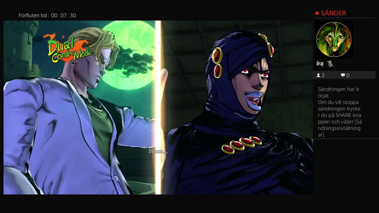 JOJO eyes of heaven online matches YouTube