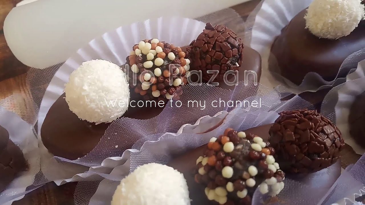 صابلي لي تروف شوكولا /قناج شوكولا /بحشو كريمة الزبدة و ذوق الشوكولا /صابلي بريستيج ترافل شوكولا