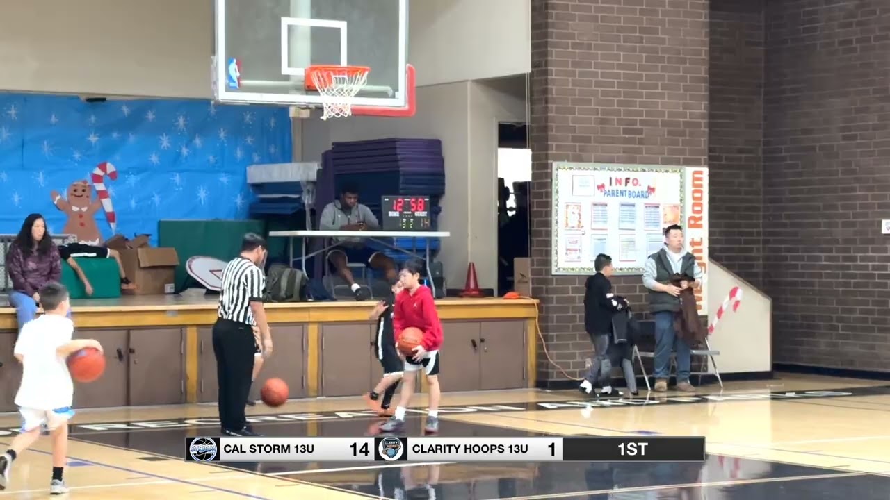 CAL STORM 13U BLACK VS. CLARITY HOOPS 13U (1/4/2026)