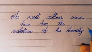 Beautiful Handwriting in English | Handwriting practice#styloheaven