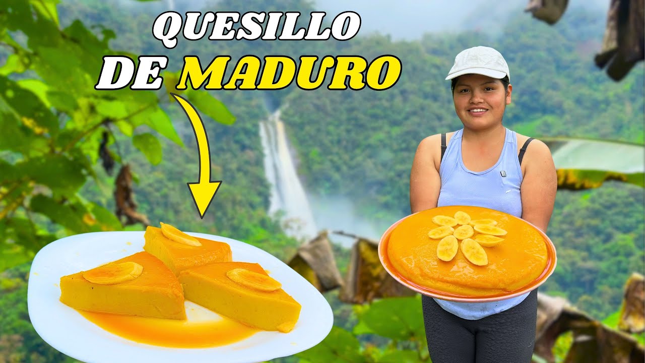 Receta facil de FLAN DE MADUROS que puedes preparar en casa con solo 3 ingredientes - NATHALIA