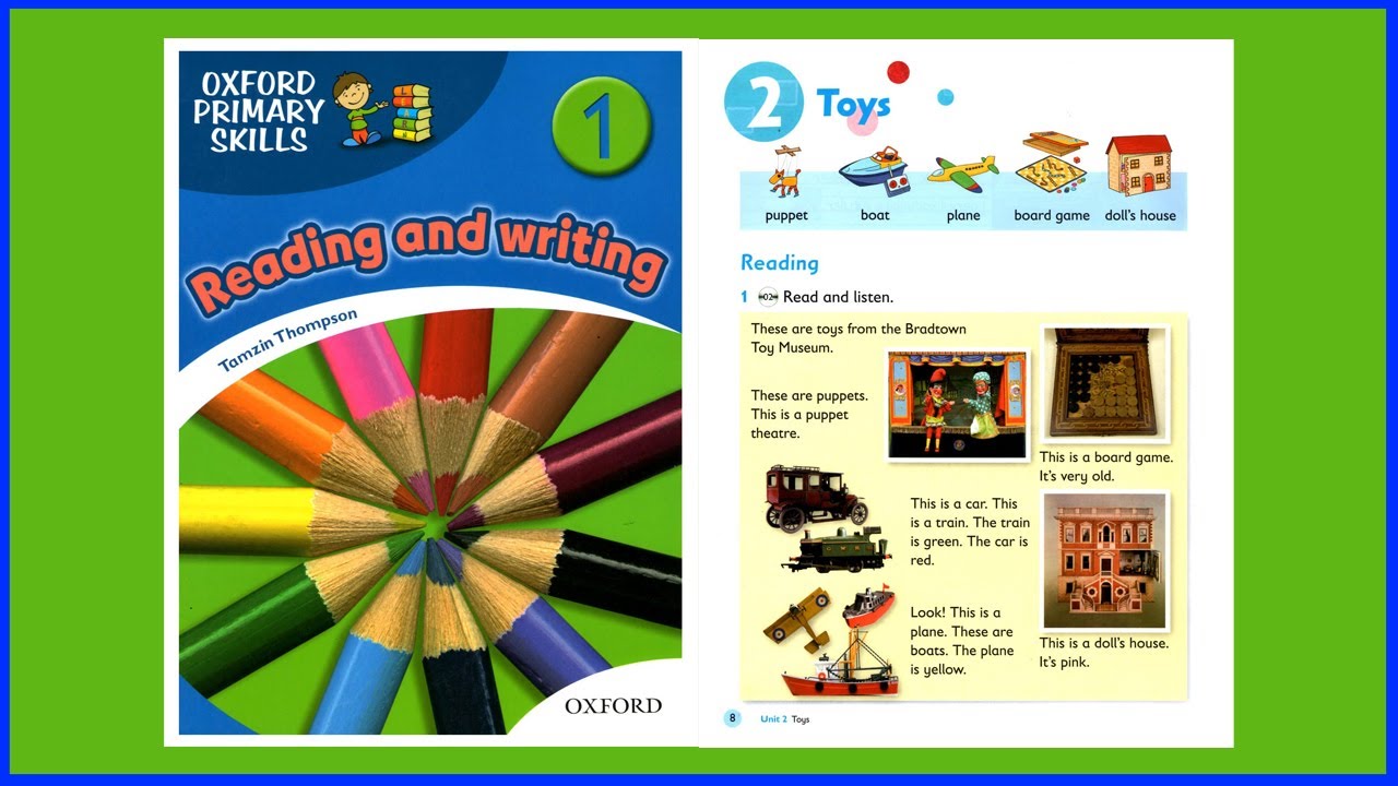 Oxford Reading and Writing_Level 1_Unit: 02| CS Learn English | 👍👍👍