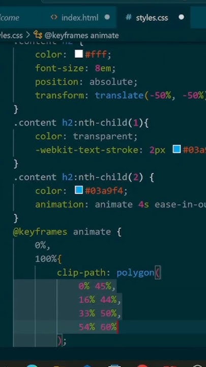 WATER WAVE | HTML CSS #coding #code #javascript #htmlcss - YouTube
