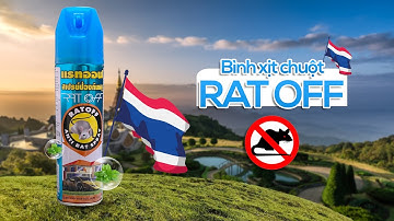 Xịt Đuổi Chuột Nội Địa Thái Lan - RAT OFF