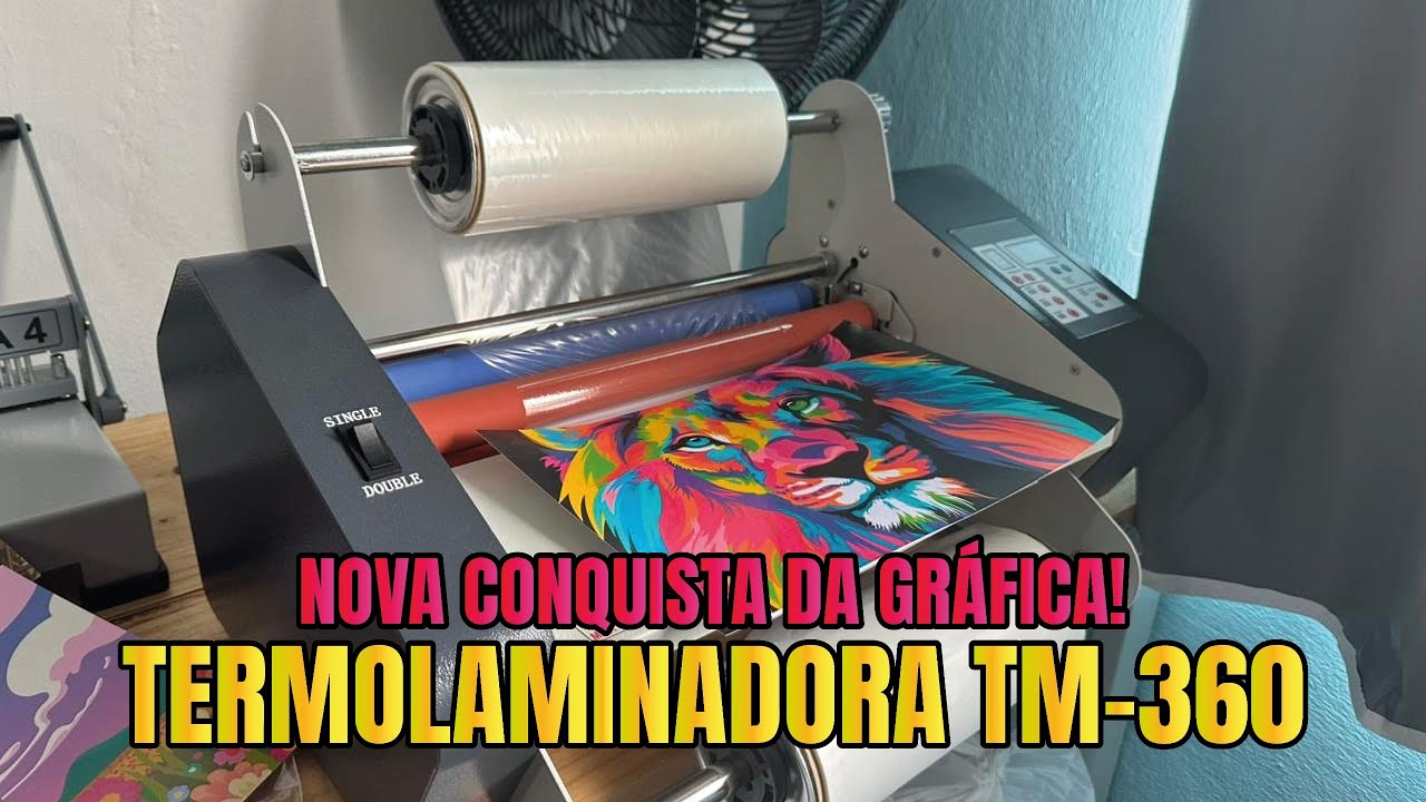 COMPREI UMA TERMOLAMINADORA MARAVILHOSA (CONQUISTA)