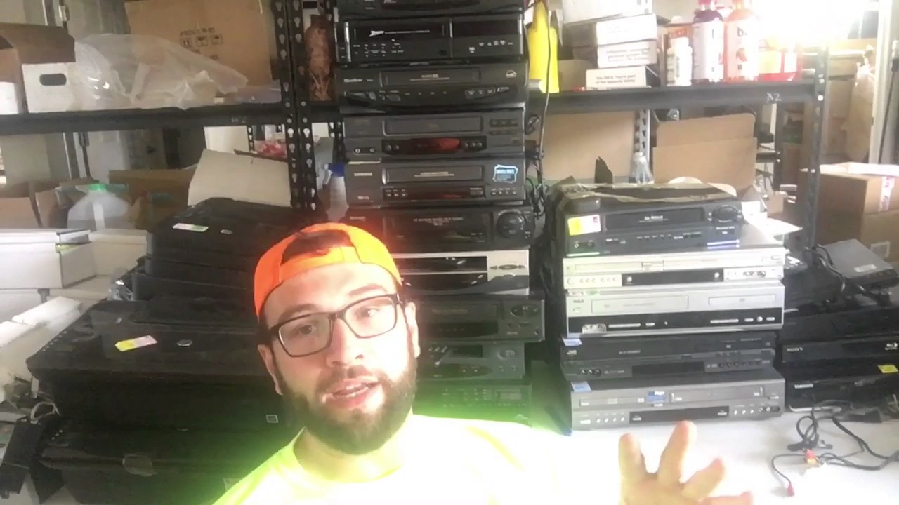 MAKE 10k/YEAR SELLING OLD GOODWILL VCRS YouTube
