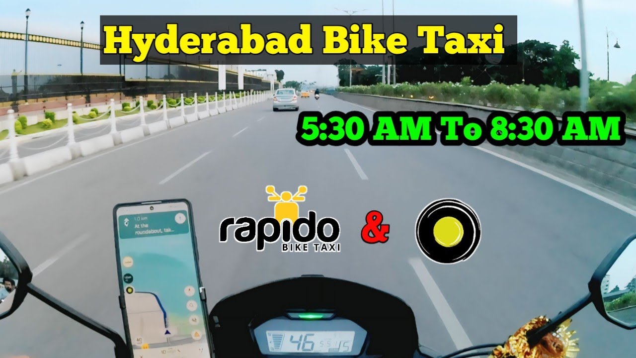 Hyderabad 5:30AM to 8:30AM bike taxi job|| part time Earning| rapido earning| Ola earning 🤑@Rapido