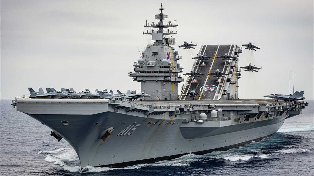 2026 ROKS Dangjin Thunder-Ramp Angle Carrier 완벽 리뷰 | 한국 해군 최신 항공모함 소개