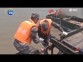 Trung Quốc xây cầu phao dài hơn 1 000m chỉ trong nửa giờ