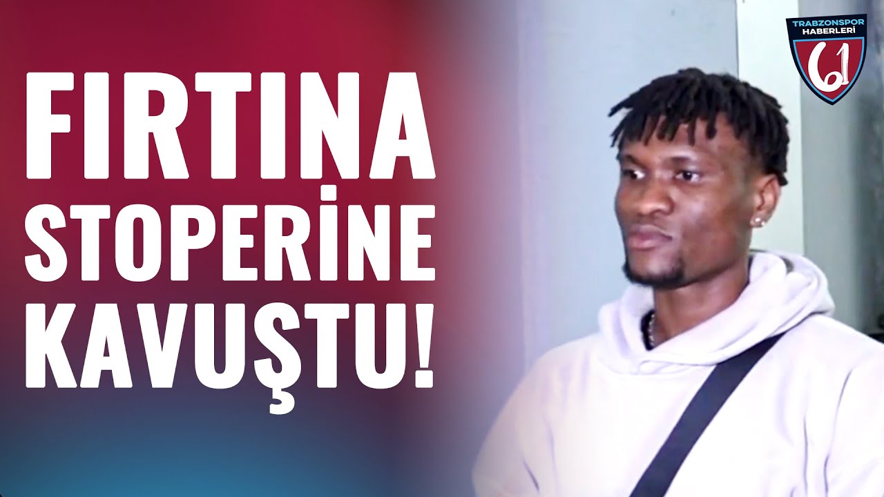 SON DAKİKA! Trabzonspor Yeni Transfer Chibuke Nwaiwu'yu İstanbul'a Getirdi!