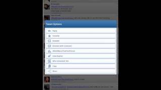 TweetCaster for Twitter demonstration screenshot 3