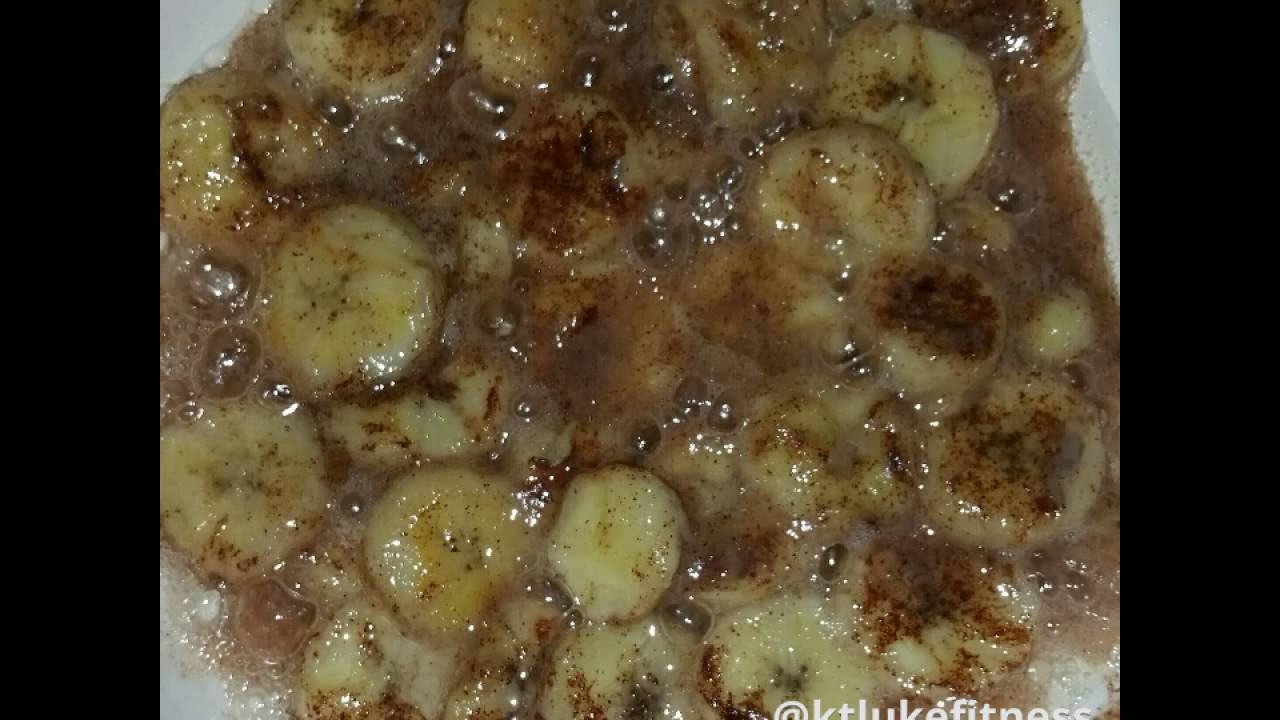🍌21 Day Fix approved Fried Bananas🍌 YouTube