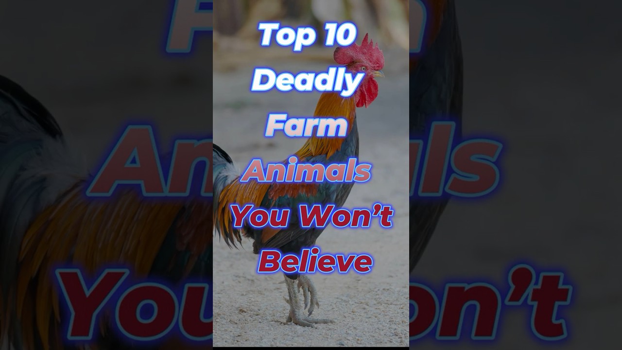 Top 10 Deadly Farm Animals You Won’t Believe 🐂🐍 | Shocking Facts!