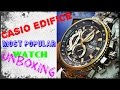 CASIO wrist watch EF-558SG  most popular product must watch unboxing