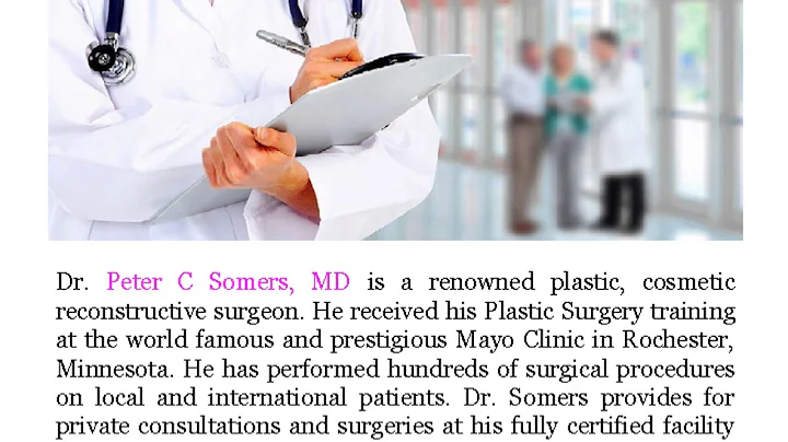 Dr. Peter C Somers MD has Conducted a Study at Mic...
