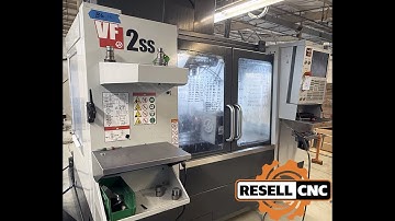 2021 Haas VF-2SS CNC Vertical Mill w/ 4th Axis