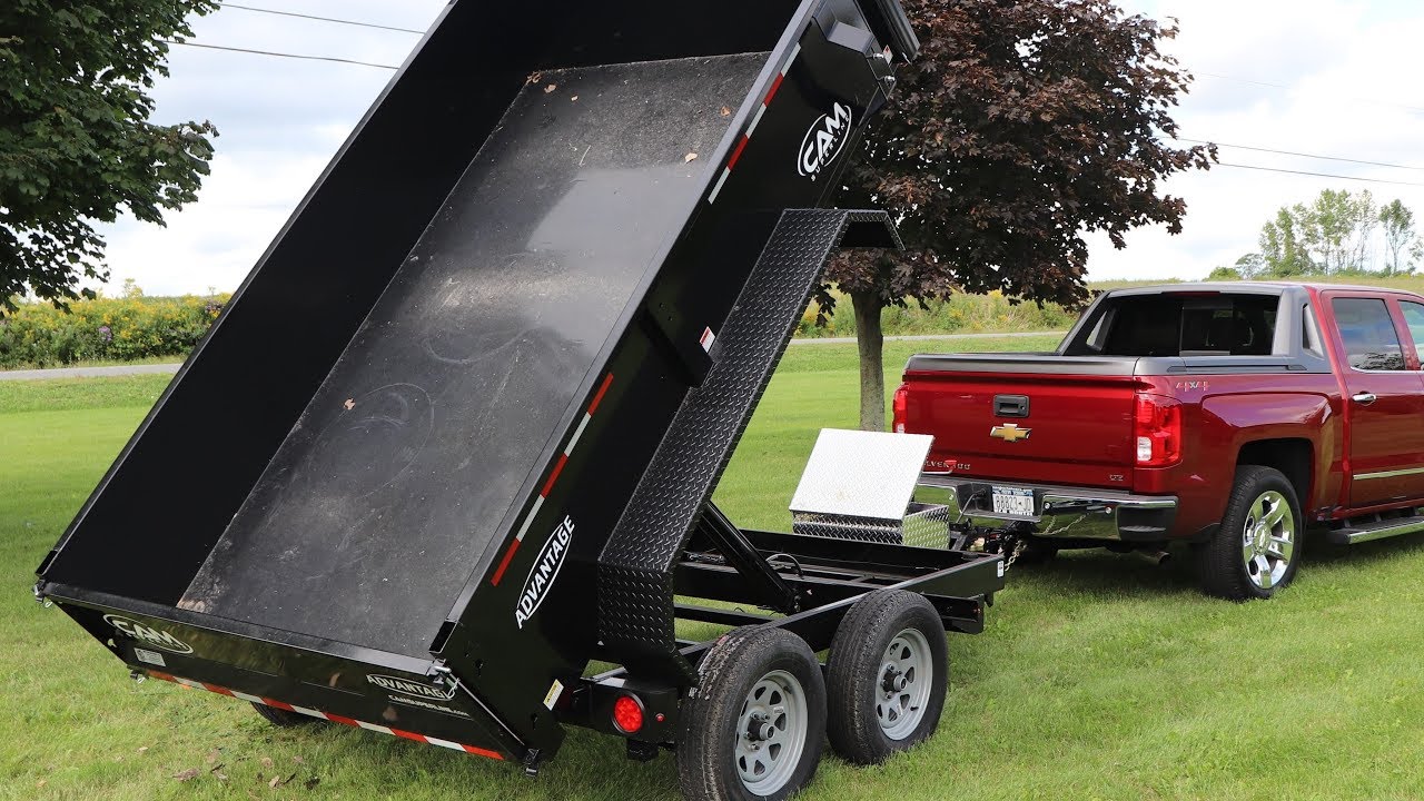 Time For A Dump, Cam Advantage 8 610LPDT Low Profile Dump Trailer
