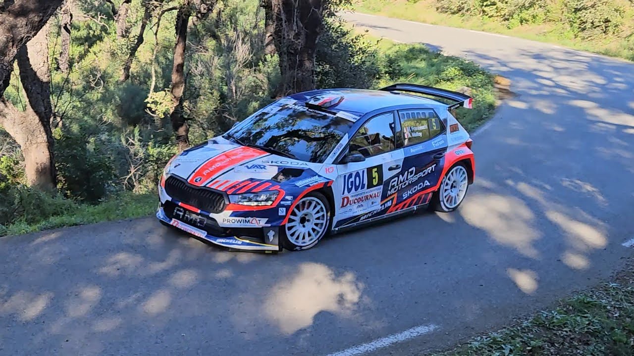 70ème rallye du var 2024 moderne (ES1)