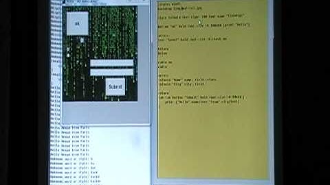 REBOL VID demonstration - Nenad Rakocevic