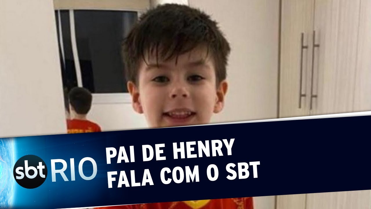 Pai de Henry Borel fala com a equipe do SBT