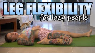 Lazy Leg Flexibility Routine English