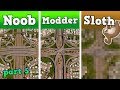 Noob VS Modder VS Sloth - Building an urban interchange in Cities:Skylines