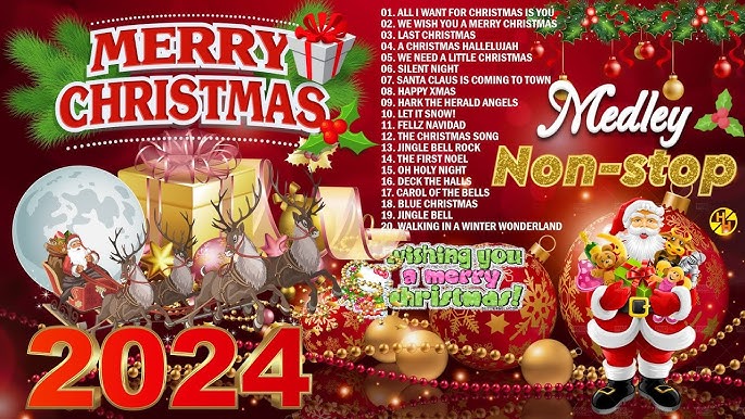 Christmas Songs 2023 🎅 Top Christmas Music 6 HOUR Playlist 🎄 Merry  Christmas 2024 