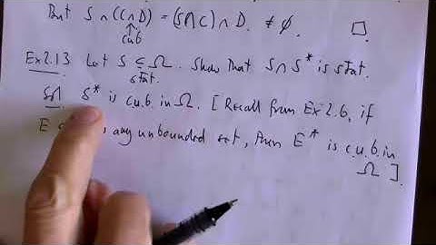 Axiomatic Set Theory Lecture 9