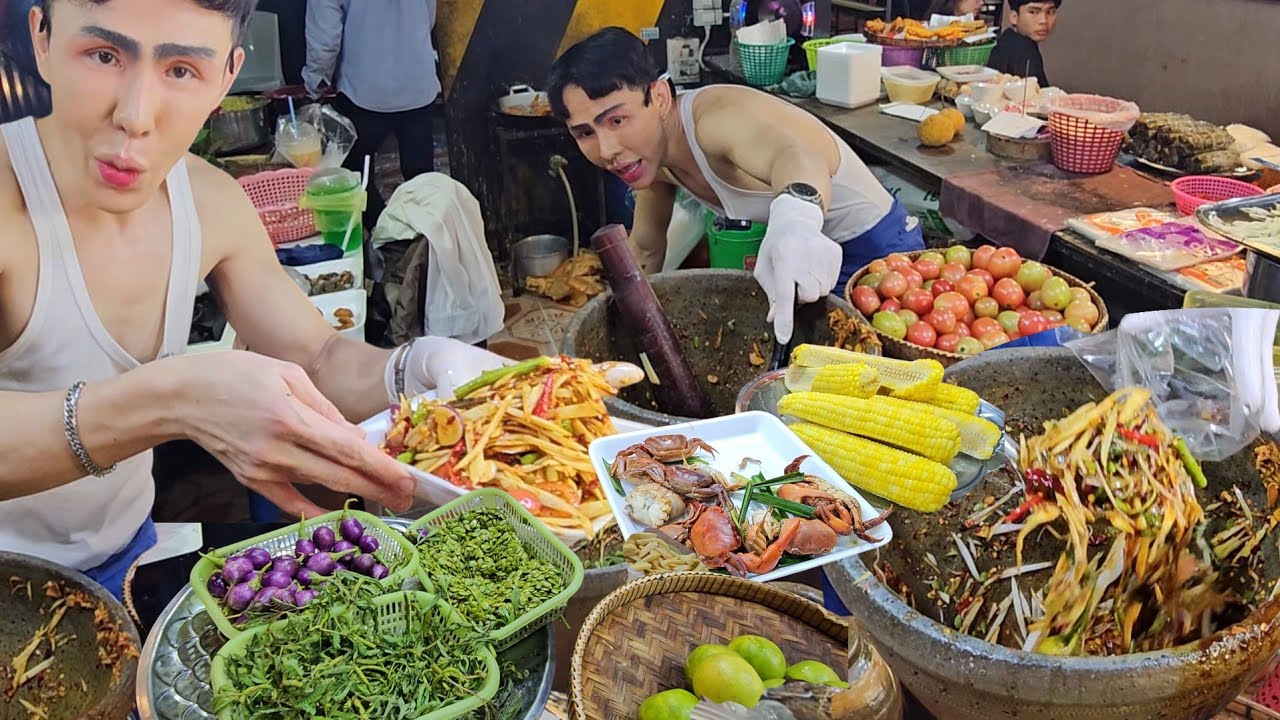 เกิดอะไรขึ้น!..เกือบออกร้านไม่ได้ สั่งเยอะเชิญตำเอง ก้อง ศรัณย์ ตำแซ่บ ส้มตำเดือดปังที่สุดชั่วโมงนี้