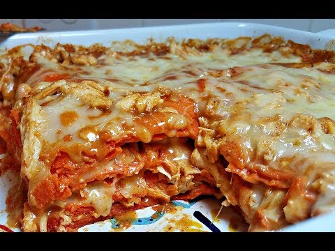 layered-chicken-enchiladas-recipe-|-easy-enchilada-sauce-recipe