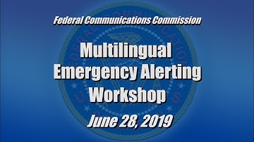 Multilingual Alerting Workshop