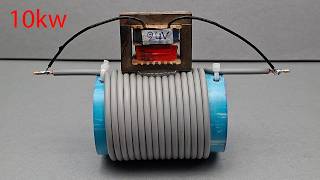 10KW Free Generator 220V Electricity Using PVC Copper Wire With 220V Transformer Gear