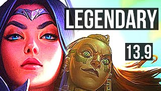 IRELIA vs ILLAOI (TOP) | 19/2/8, 6 solo kills, Legendary, 300+ games | KR Master | 13.9