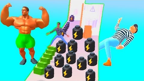 Muscle Rush! GAME MAX LEVEL, All Levels Gameplay, Walkthrough Android,iOS Levels
