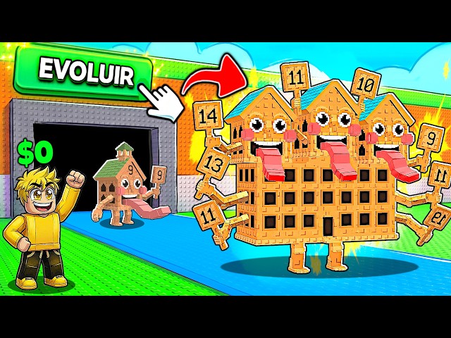 $0 A 100 TRILHÕES COM SÓ EVOLUÇÃO NESSE ROUBE UM BRAINROT - DESAFIO