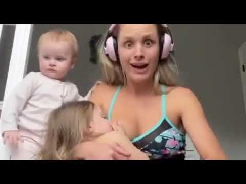 Breastfeeding 10 year old baby vlog mom and baby 4