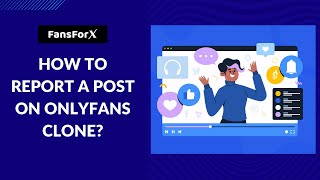 How to report a post on OnlyFans Clone
