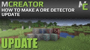 MCREATOR TUTORIAL: Ore Detector | 2021.3