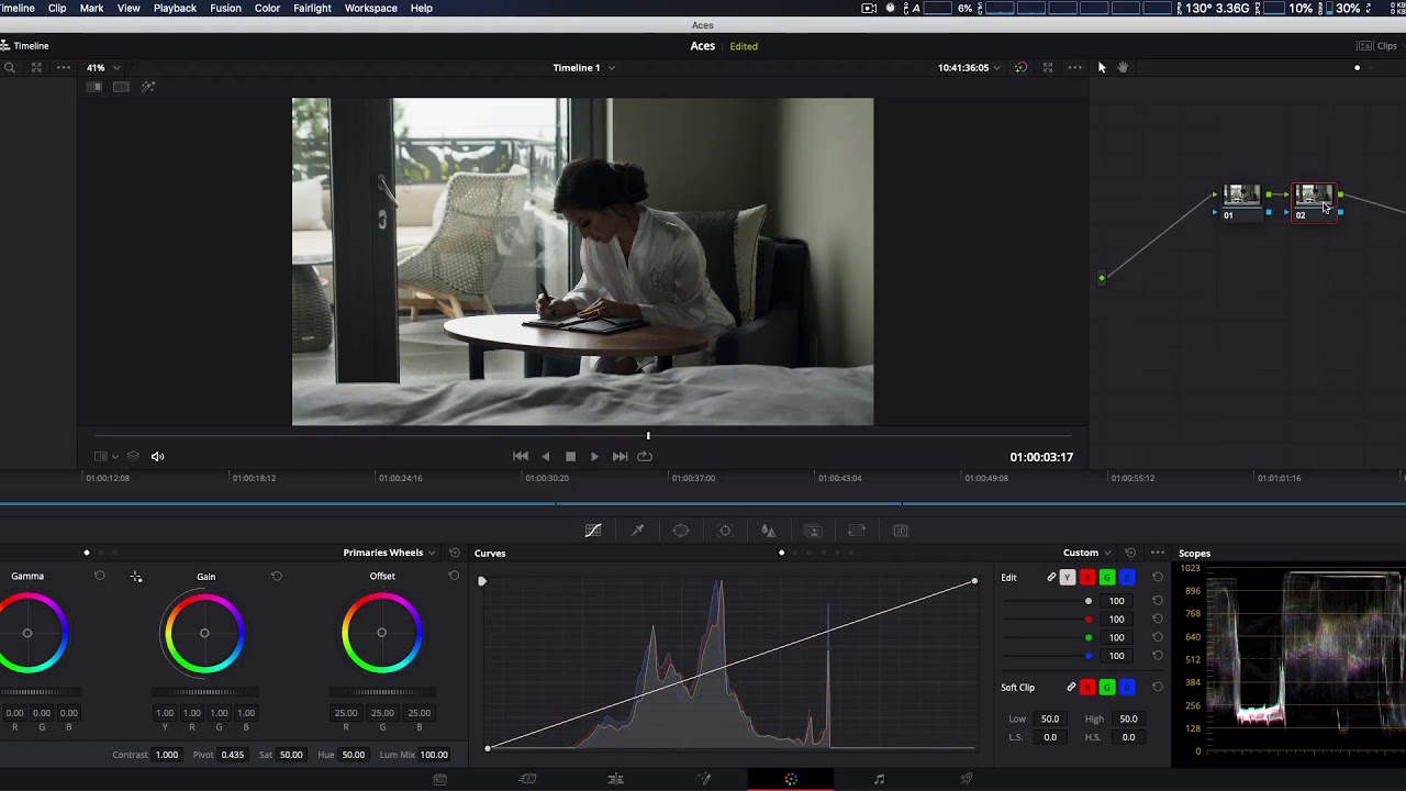 ACEs Camera Matching Samples YouTube