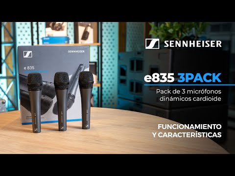 Sennheiser e835 3-Pack - Cardioid Microphone