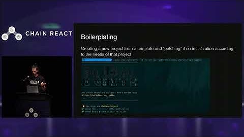 Chain React 2018: Customize Your Boilerplate to Speed Up Development with Ignite by Adrien Thiery