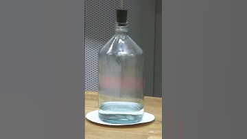 ADIABATIC EXPANSION - CLOUD IN THE BOTTLE