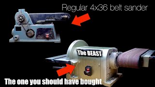 DON'T BUY A 4x36 Belt Sander Before You Watch This | Buck Tool 4x36 Belt Sander Review