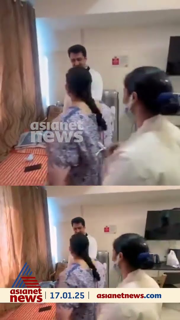 ഡോക്ടറുടെയും നഴ്‌സിന്റെയും കൈപിടിച്ച് നടന്ന് ഉമാ തോമസ് എംഎൽഎ
